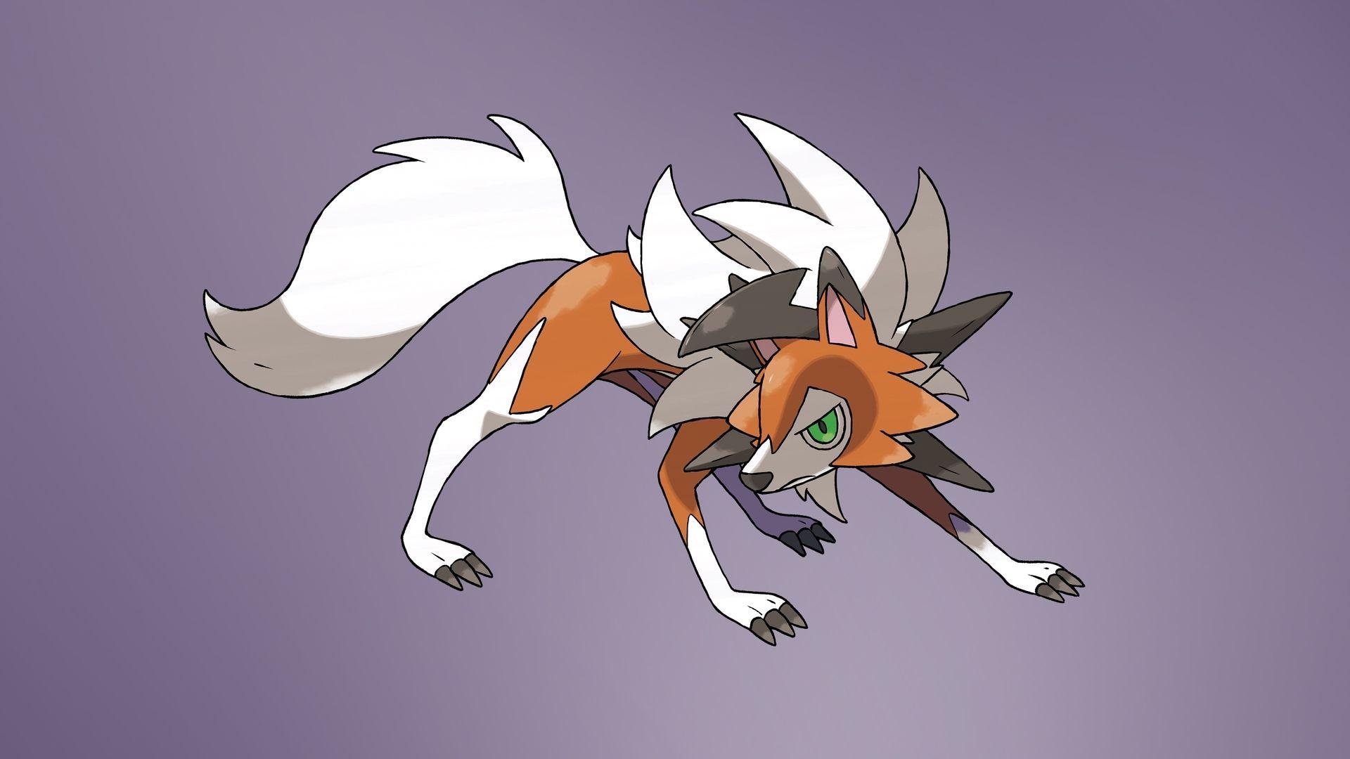 Dusk Lycanroc Pokemon Ultra Sun and Moon HD Wallpapers