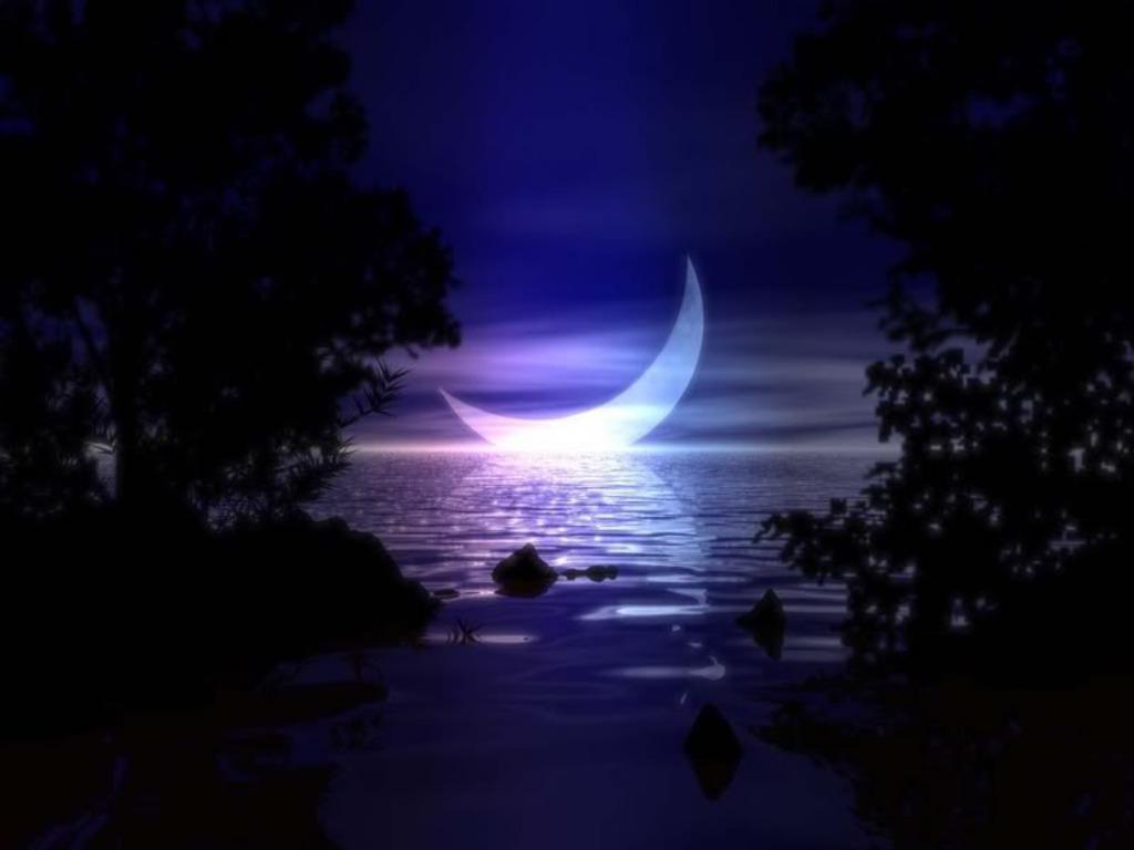 px Crescent Moon Wallpapers