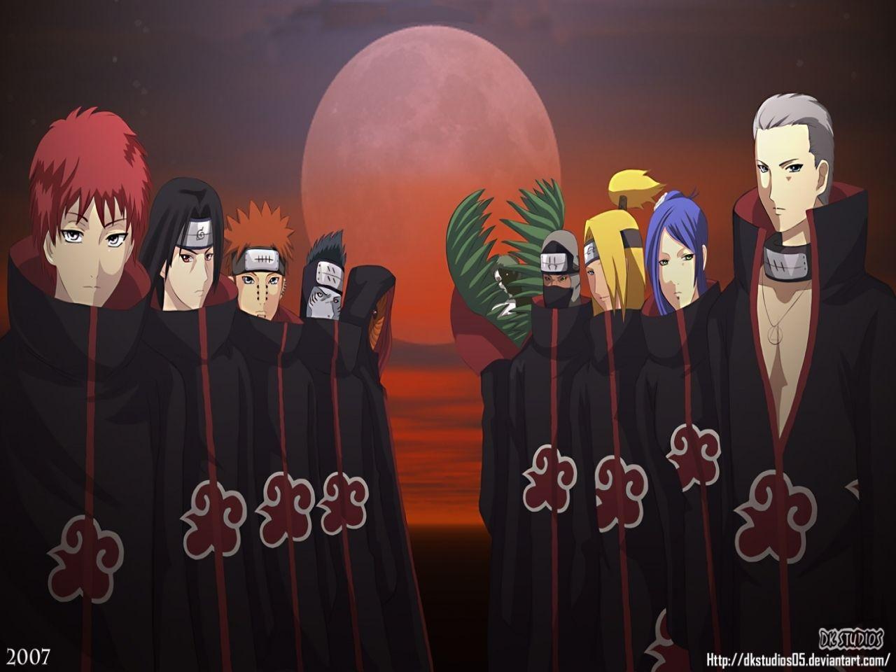 Naruto Shippuden Akatsuki HD Backgrounds Wallpapers