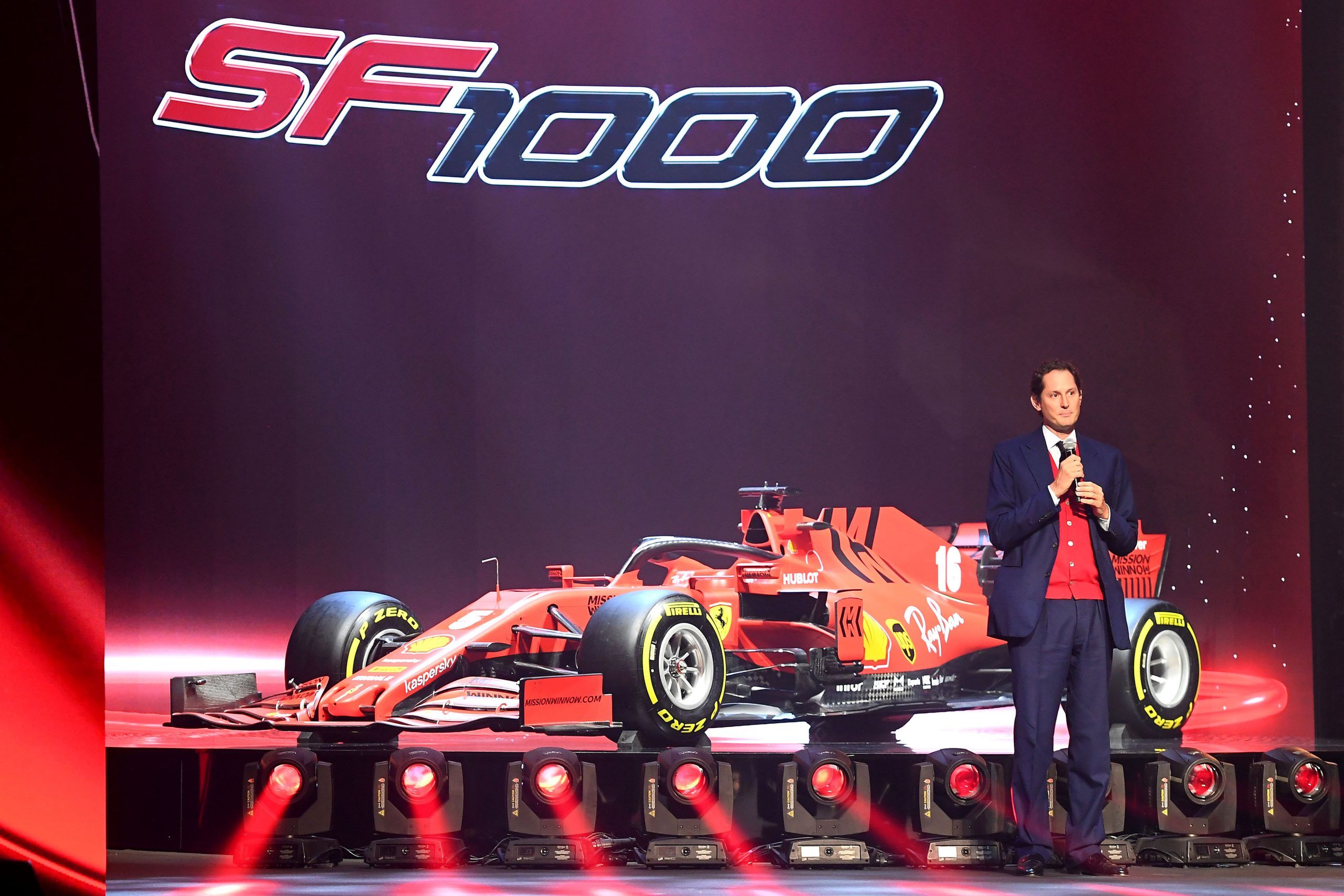 2020 Ferrari SF1000 F1 car launch pictures