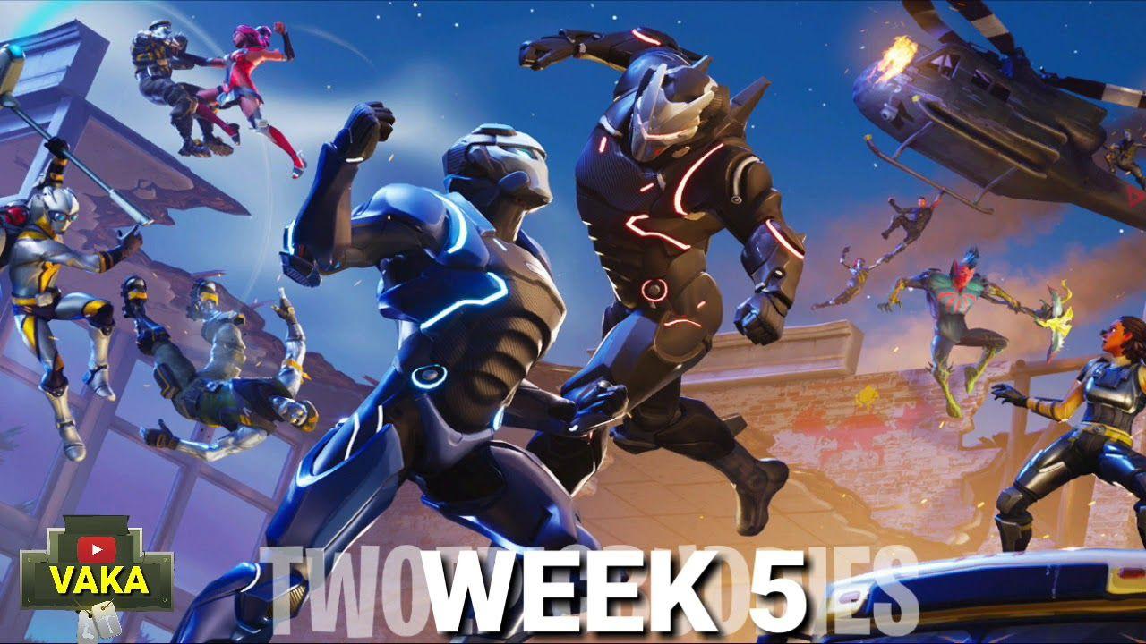 Fortnite battle royale WEEK 5 & 6 BACKGROUNDS LEAKED