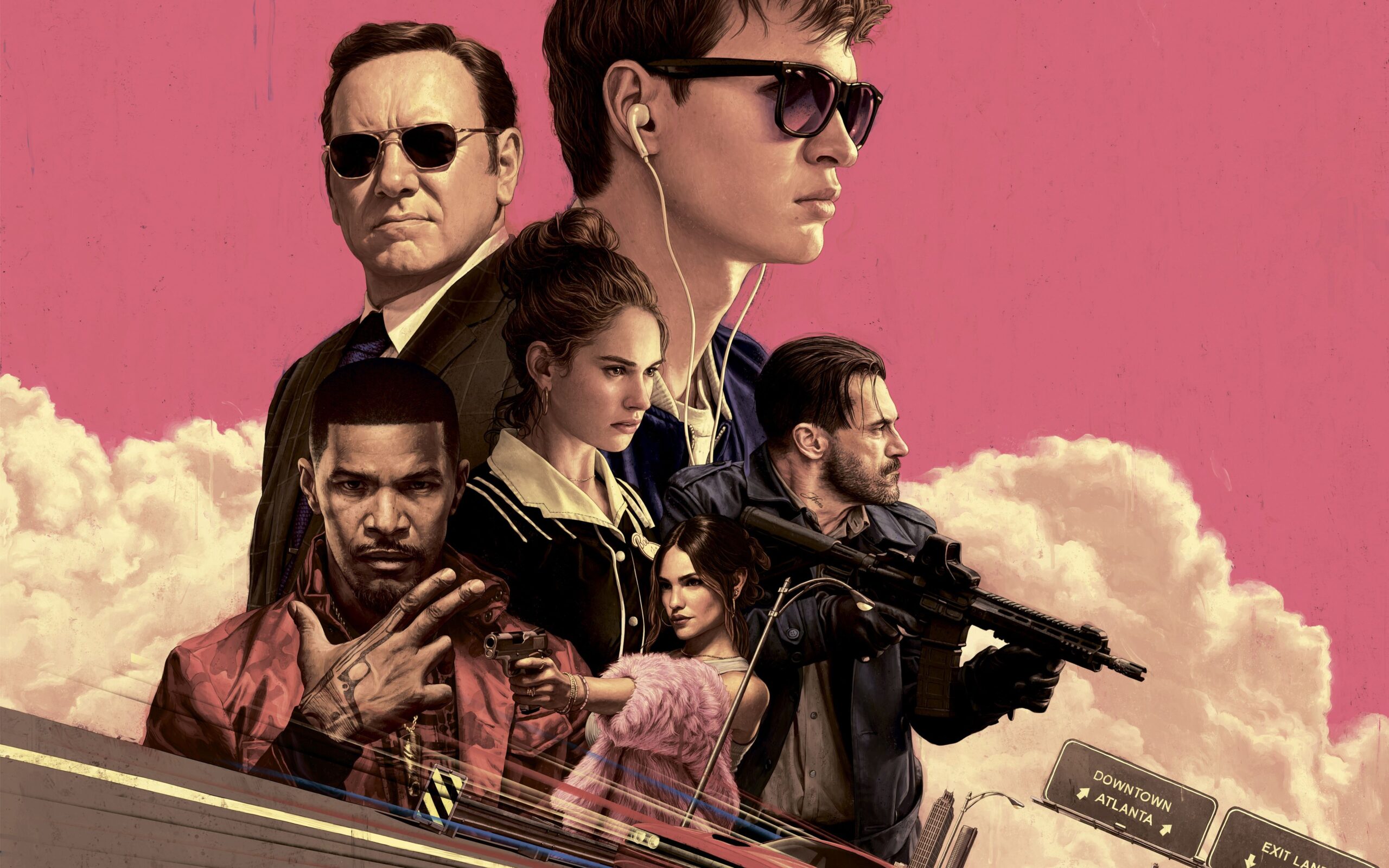 Baby Driver 2017 4K 8K Wallpapers