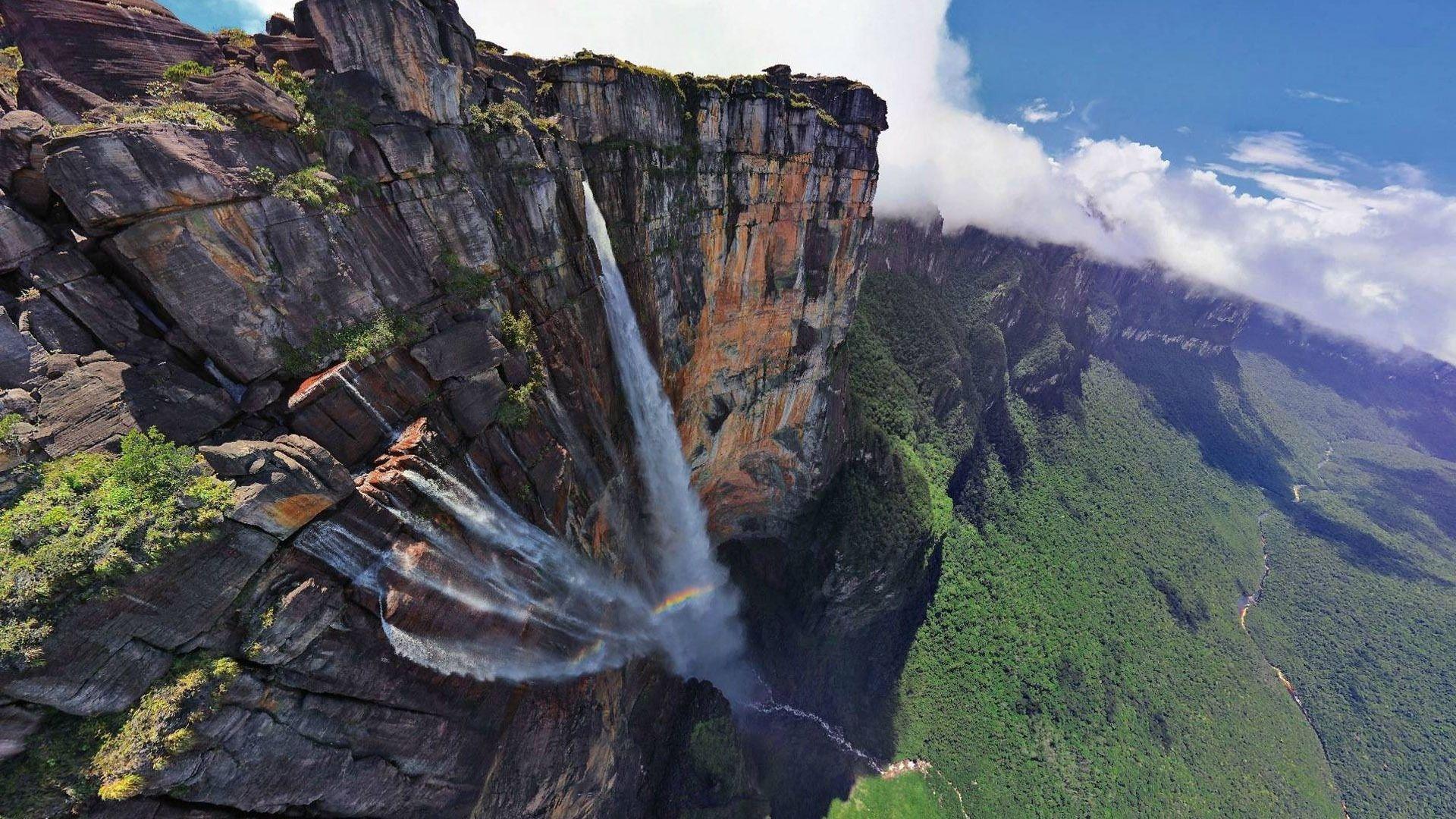 HD Angel Falls Nature Desktop Cool Hd Wallpapers