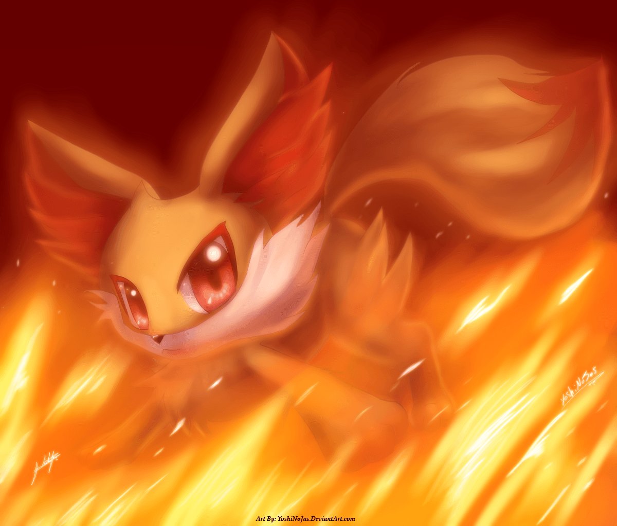 Fennekin by Bukoya Fennekin Wallpapers Cute