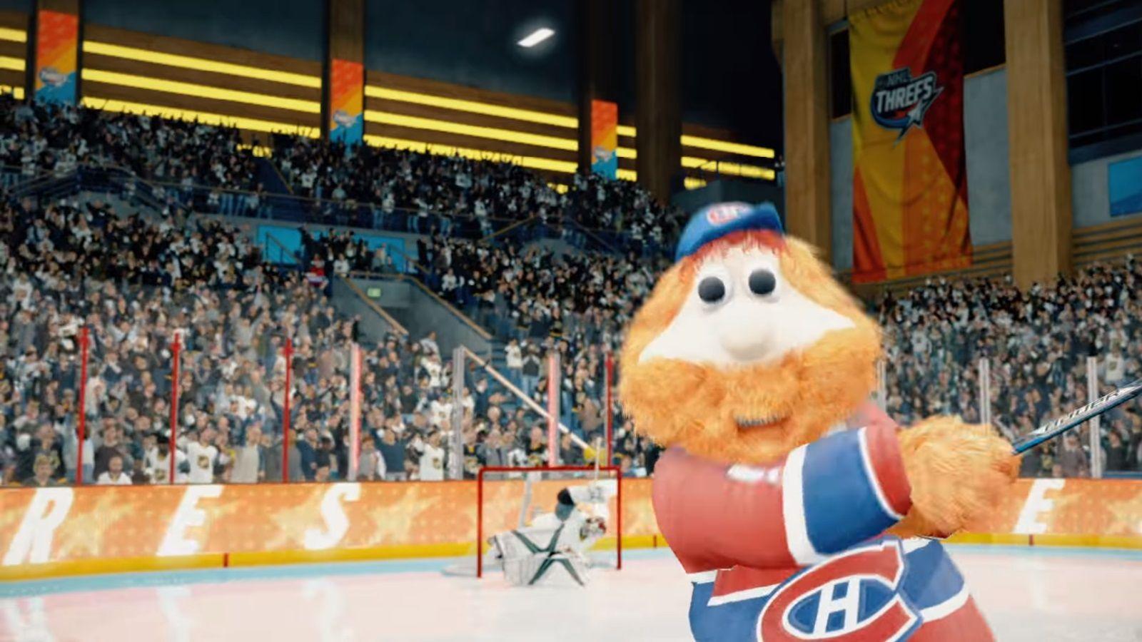 NHL 18’s Threes mode looks insane, and you can use mascots