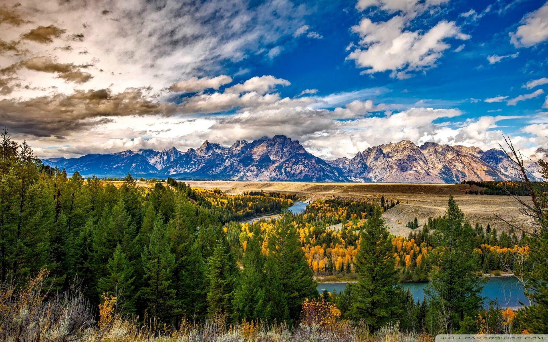 Grand Teton National Park, Autumn ❤ 4K HD Desktop Wallpapers for 4K