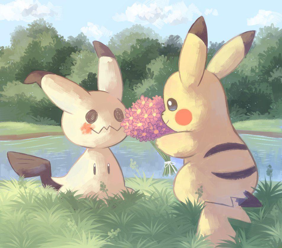 Pokémon image Pikachu X Mimikyu HD wallpapers and backgrounds photos