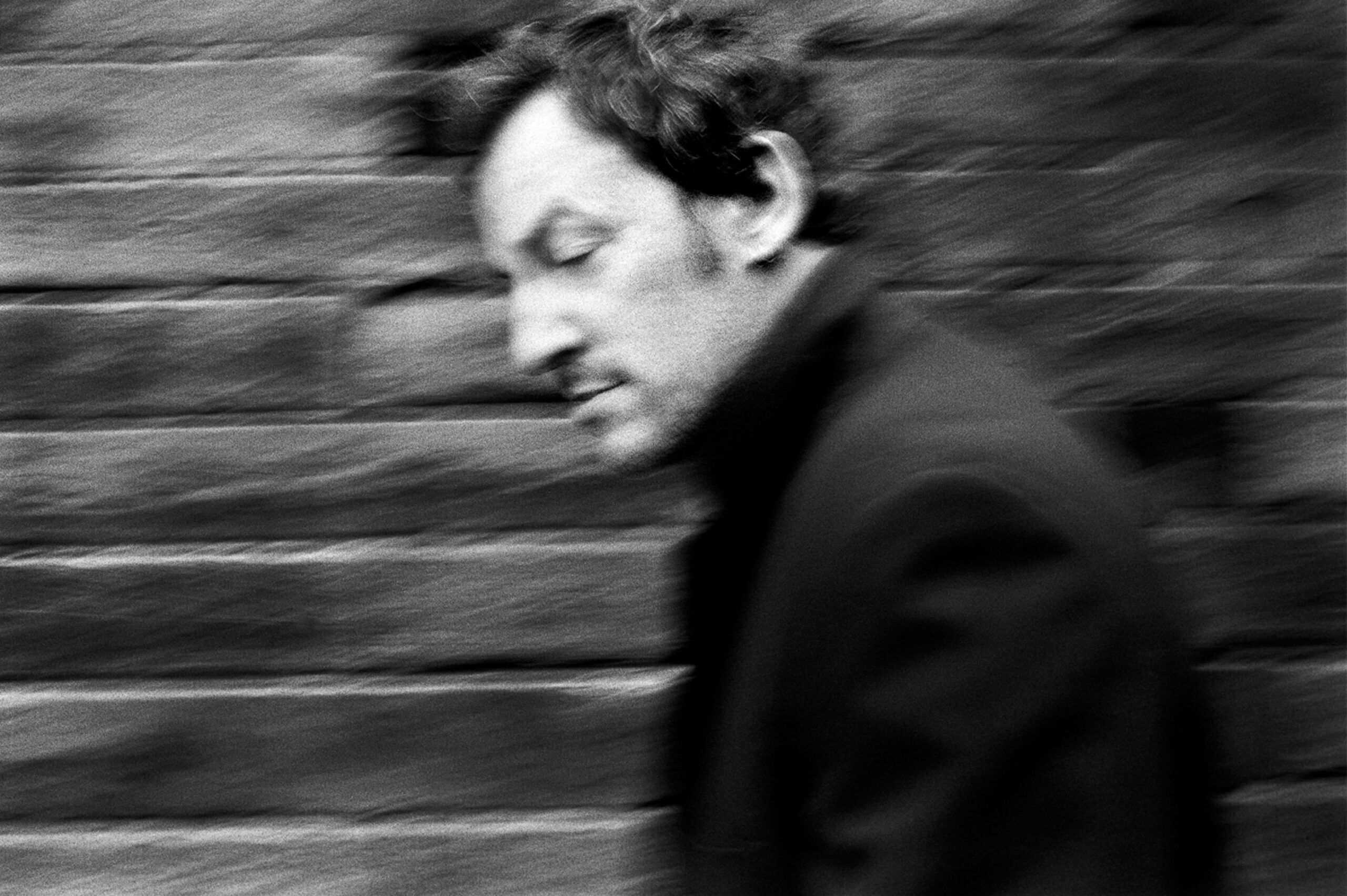 Bruce Springsteen Grayscale Motion Blur Brick Wall Musicians