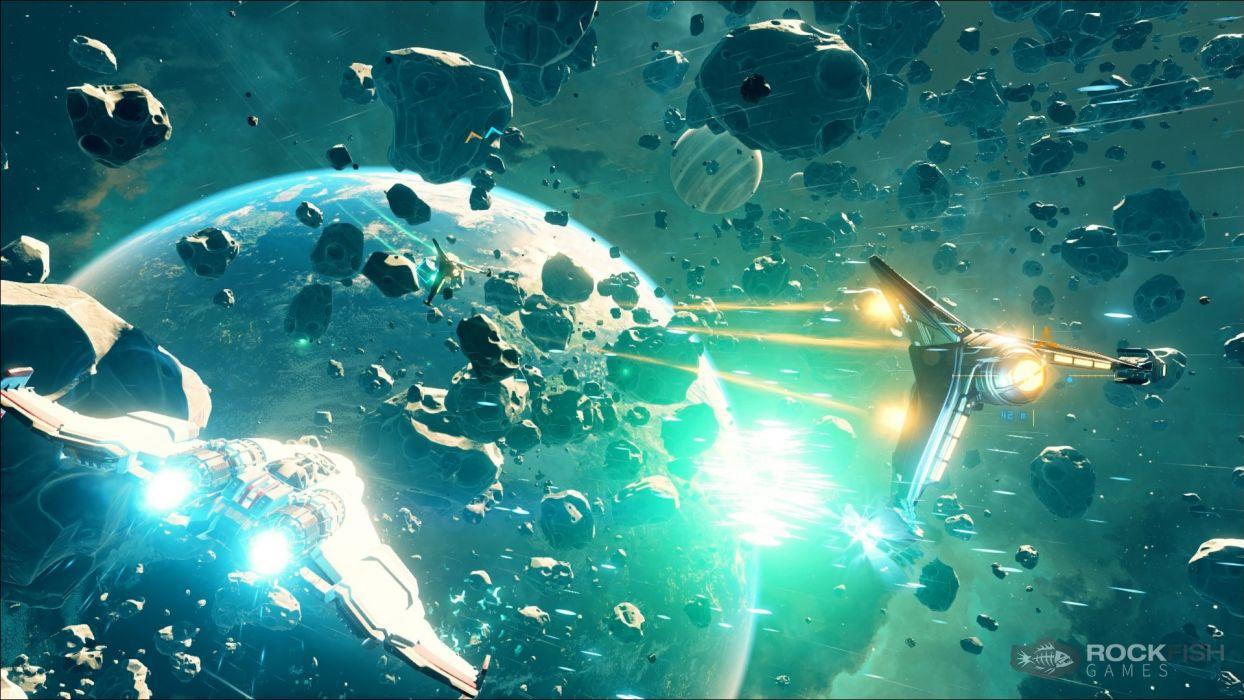 EVERSPACE space shooter futuristic action fighting spaceship 1evers