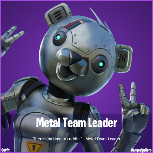 Metal Team Leader Fortnite wallpapers