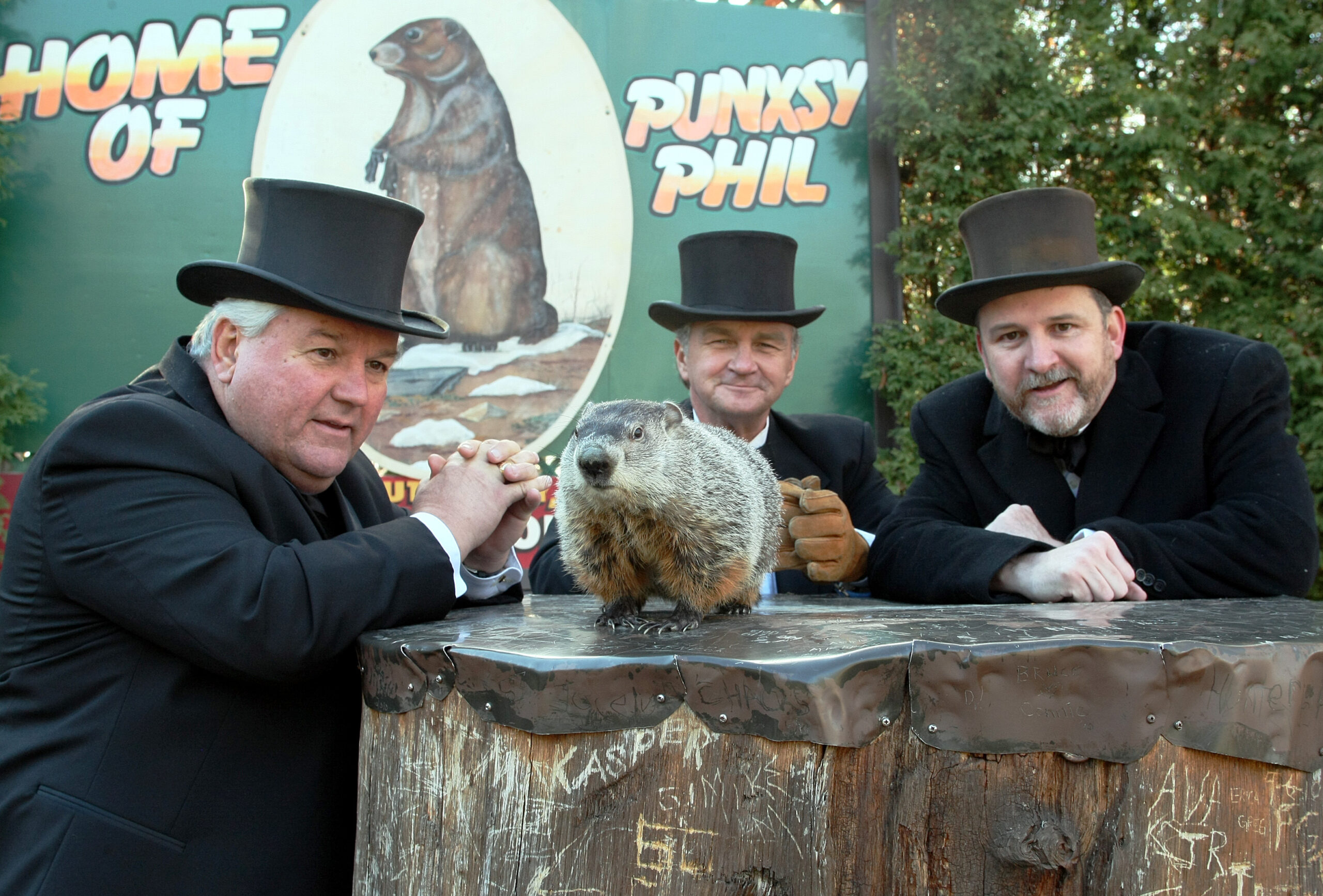 Three Rodents Prognosticate on Groundhog Day