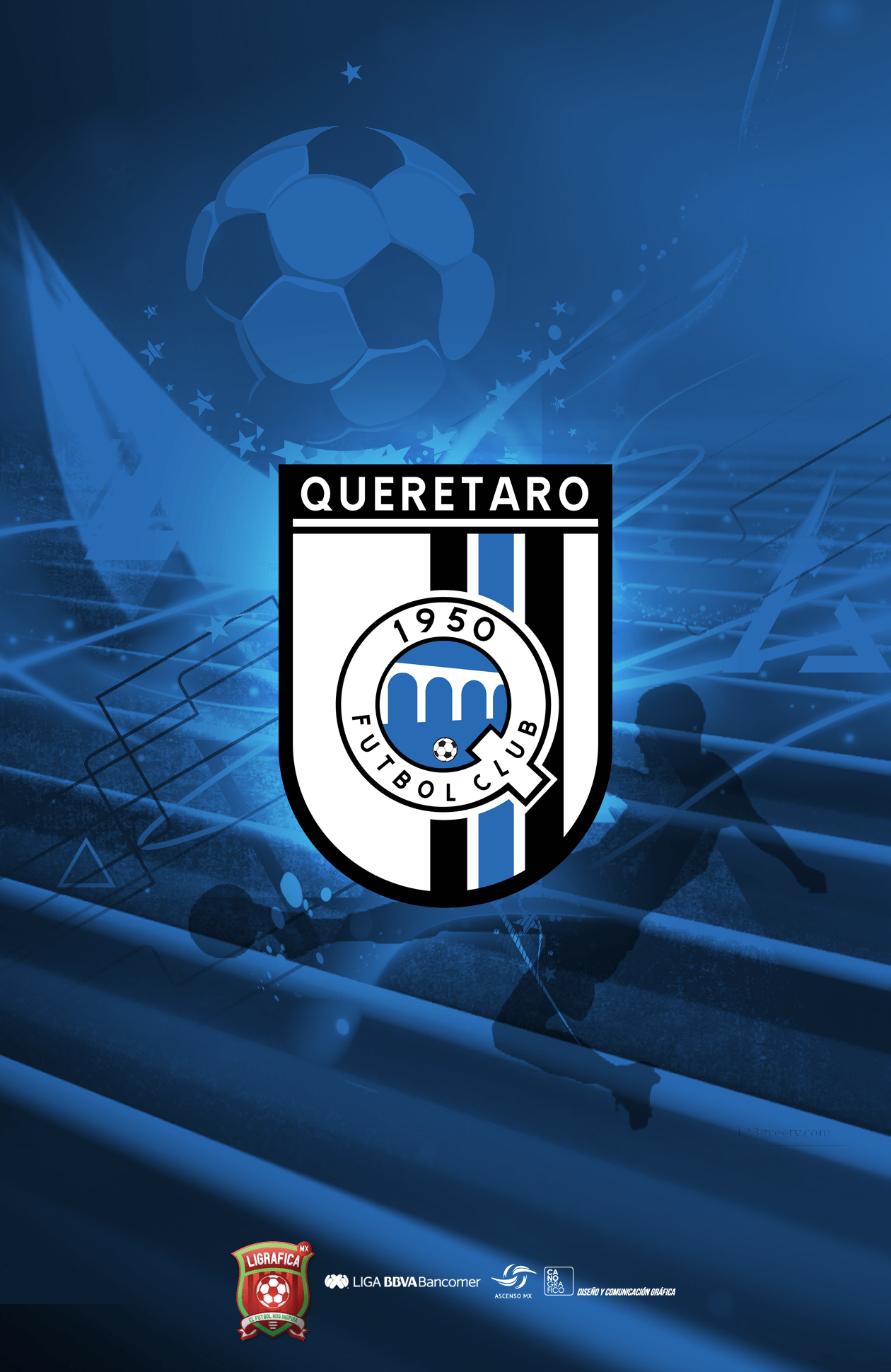 Queretaro F.C. Ronaldinho’s current team. The team has never won a