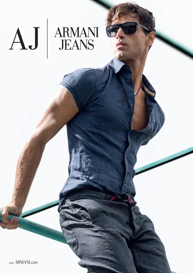 Armani Jeans Spring Summer 2014 Ad Campaign