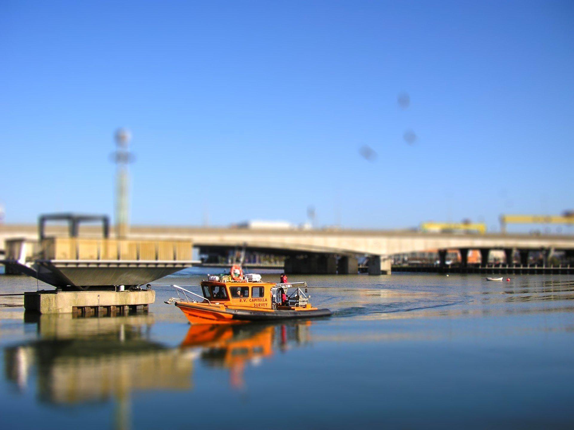 HD Water Ships Bridges Tilt Shift Belfast Free Photos Wallpapers