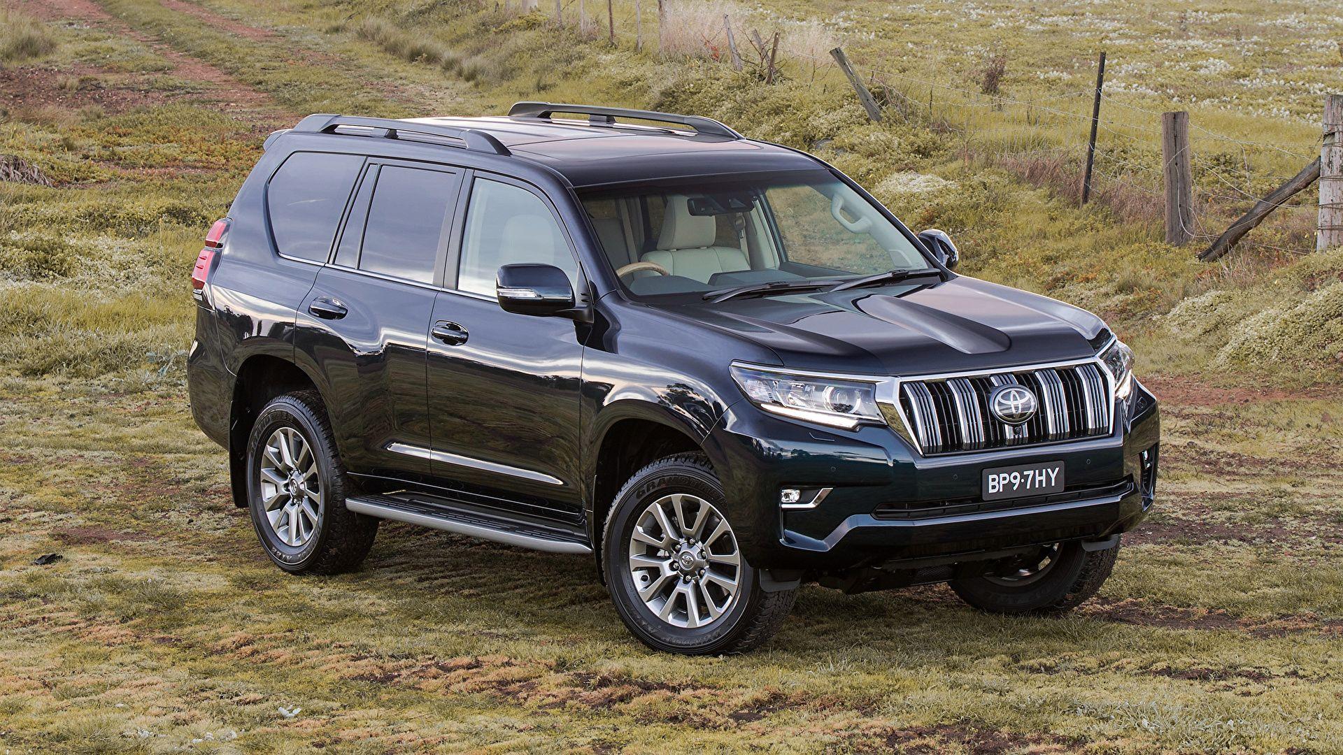 Image Toyota 2017 Land Cruiser Prado Black Cars Metallic