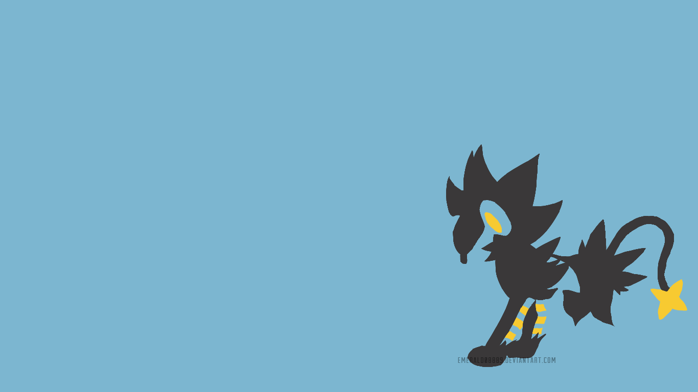 Luxray Minimalist by emerald0888