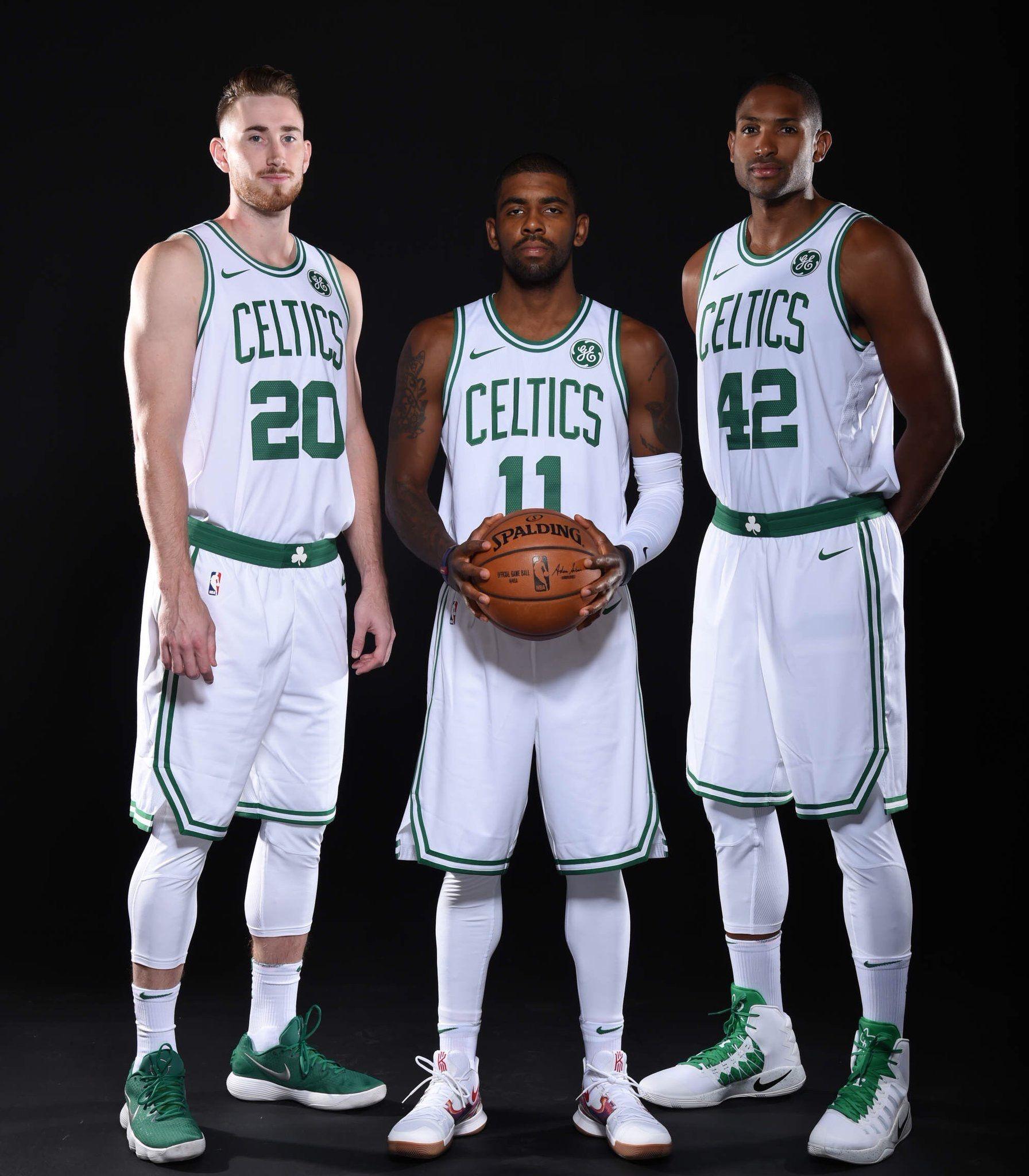 Gordon Hayward. Al Horford…..K.I.’s beard is growing