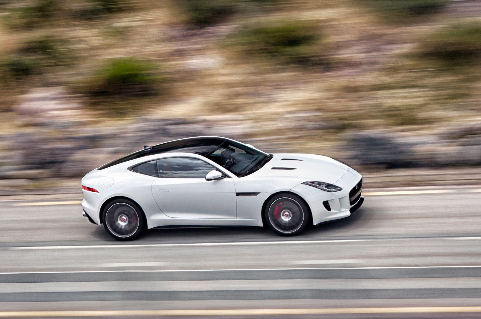 2015 Pearl white Jaguar F