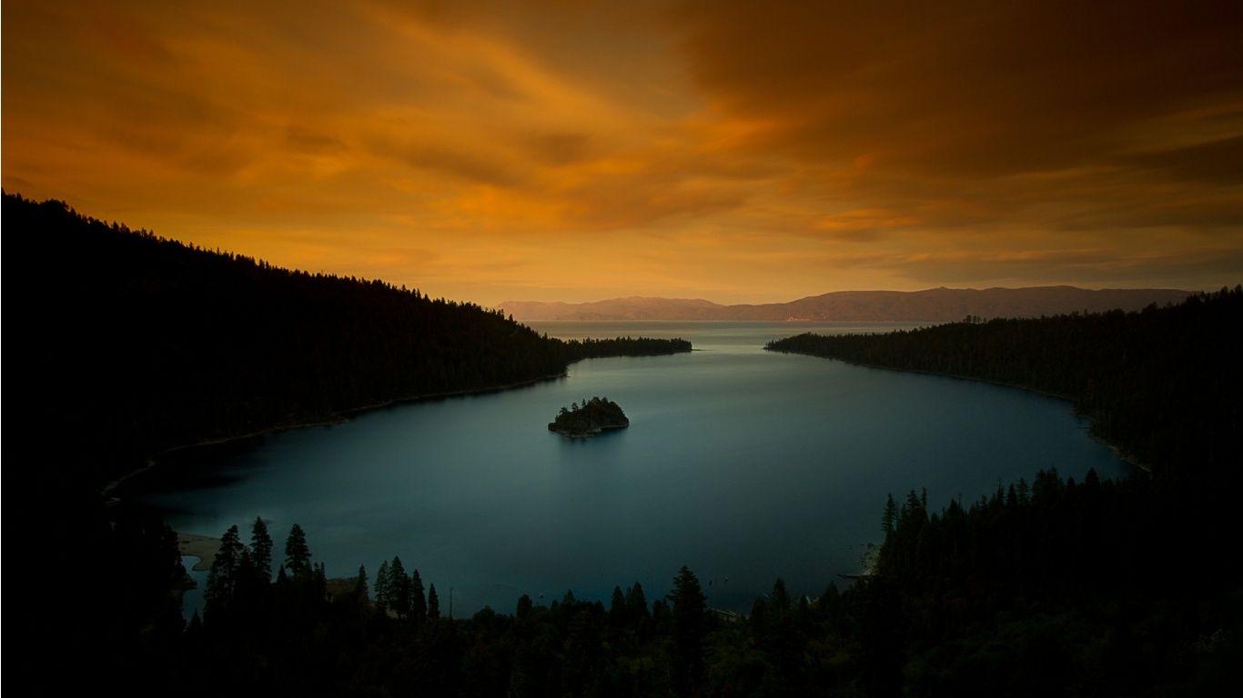 Evening Lake Tahoe California Wallpapers