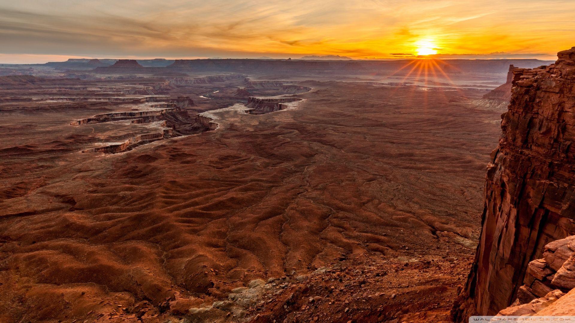 Canyonlands National Park, Sunset ❤ 4K HD Desktop Wallpapers for