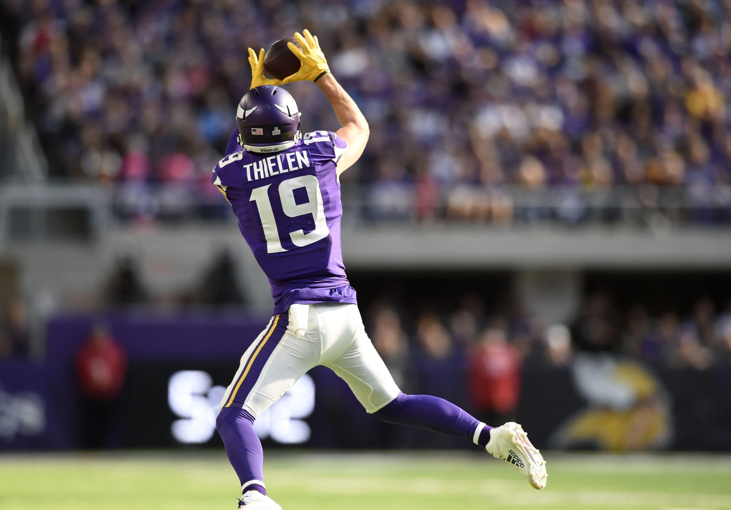 Minnesota Vikings WR Adam Thielen not concerned about catch streaks