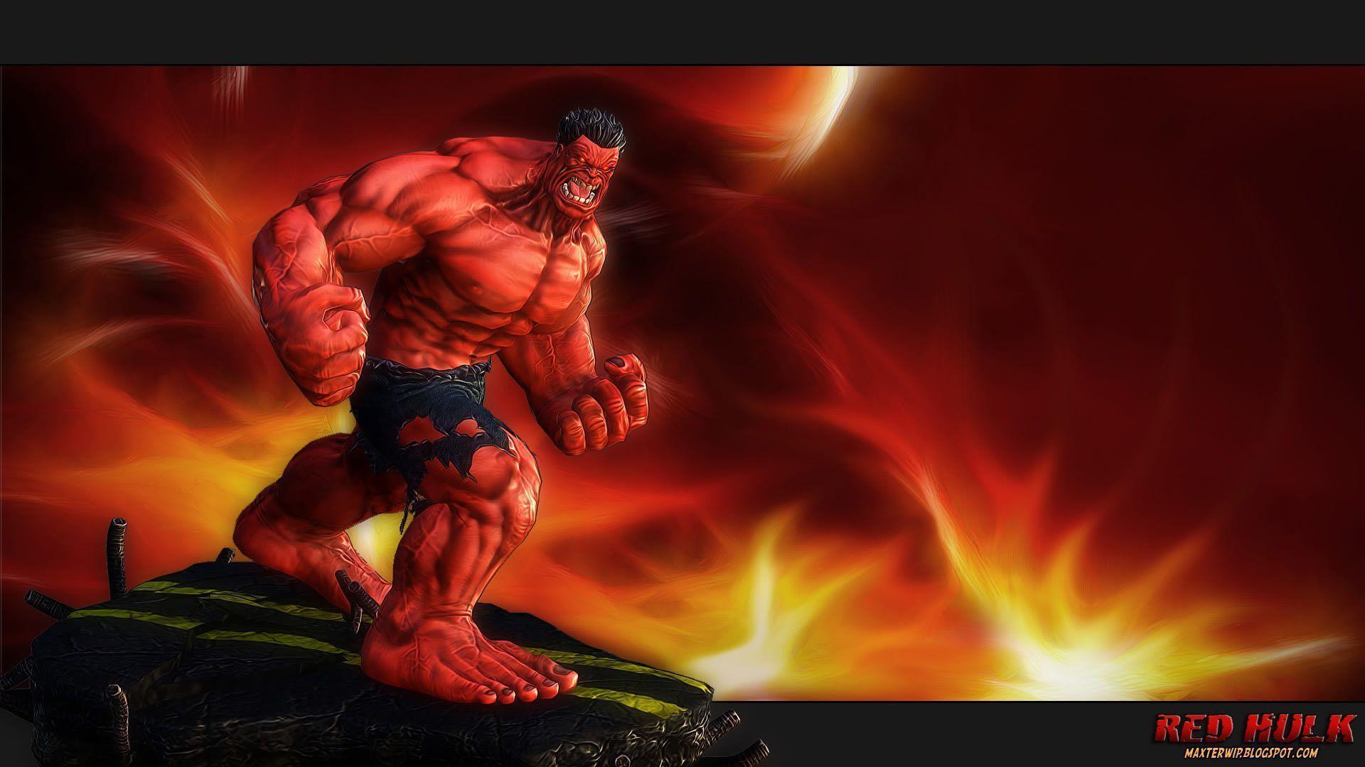 Wallpapers For > Red Hulk Wallpapers