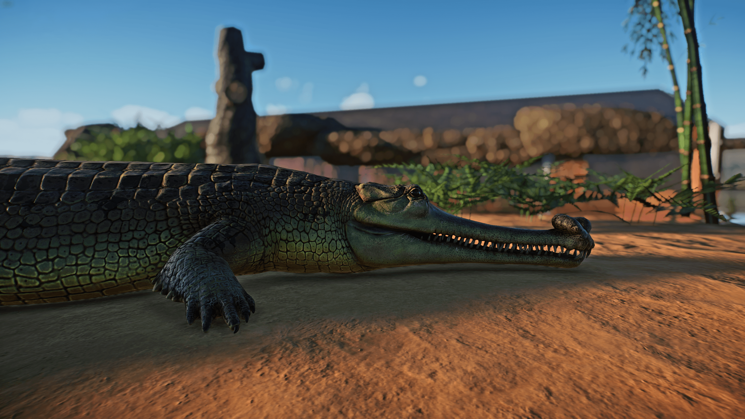 The Gharial. I hope we get more aquatic