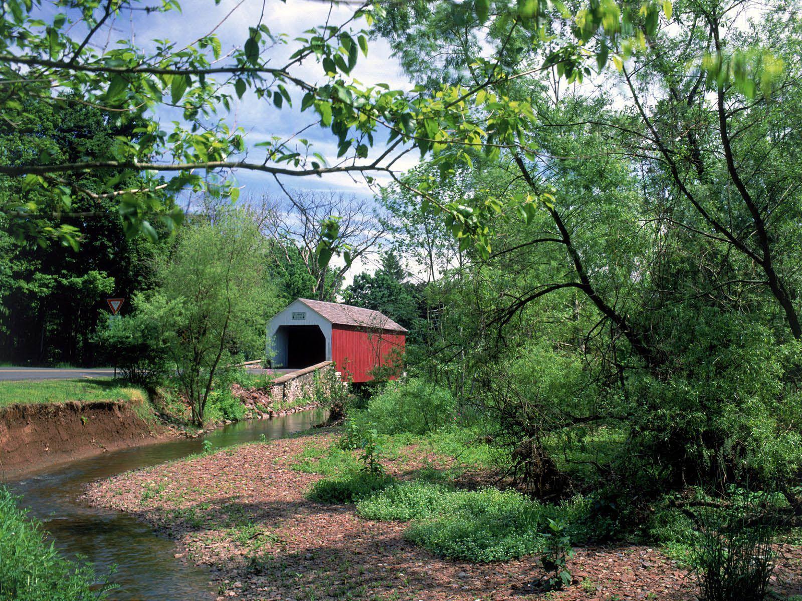 Erwinna Covered Bridge, Pennsylvania, United States