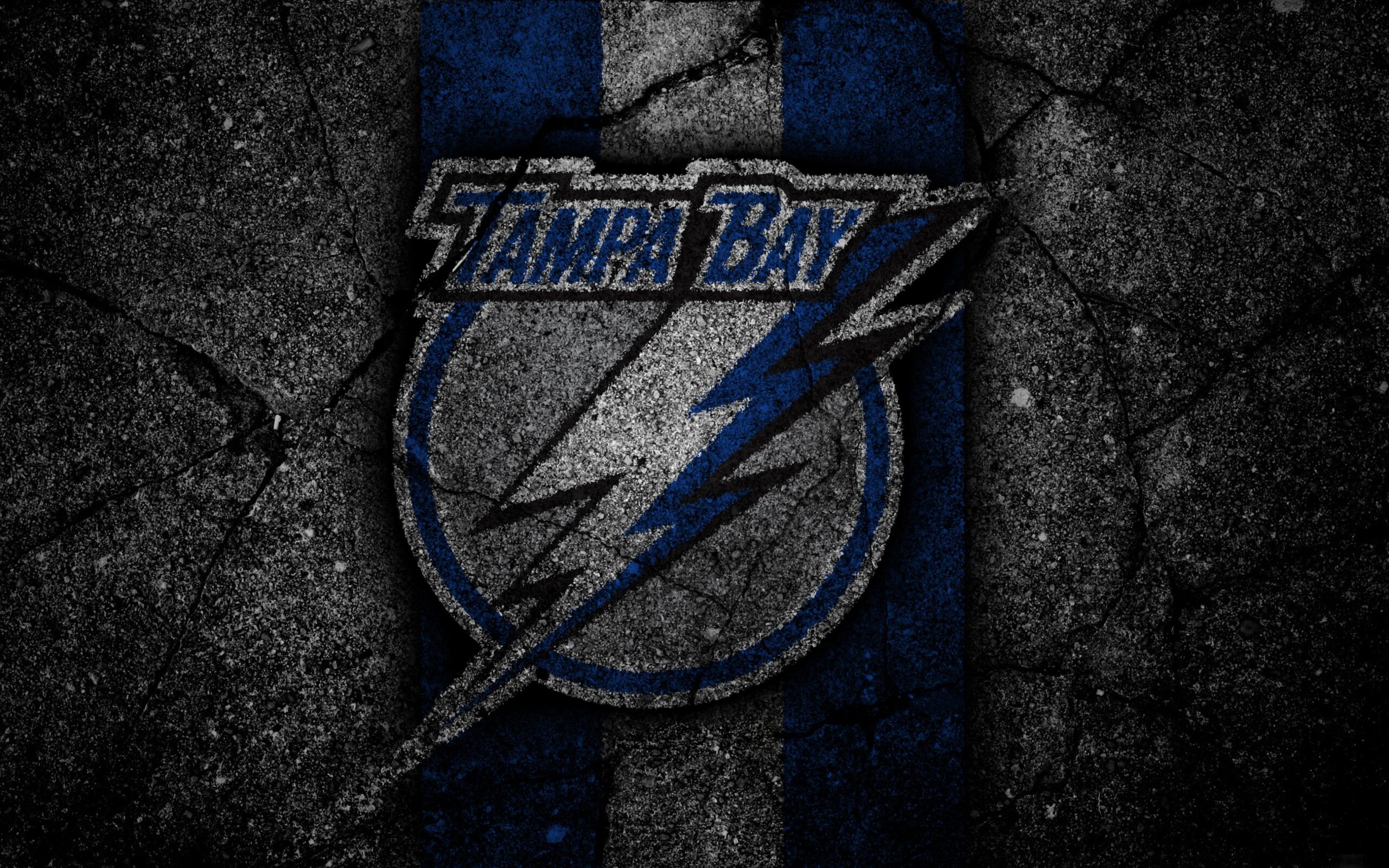 NHL, Emblem, Logo, Tampa Bay Lightning wallpapers and backgrounds