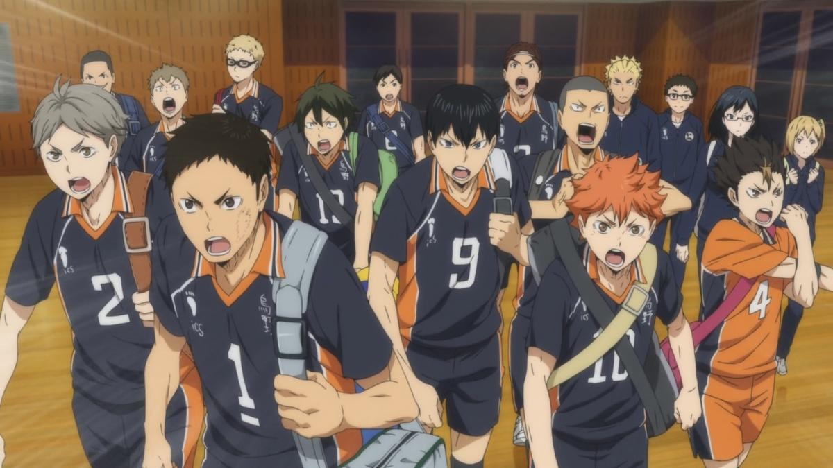 Haikyuu!! Karasuno High School vs Shiratorizawa Academy