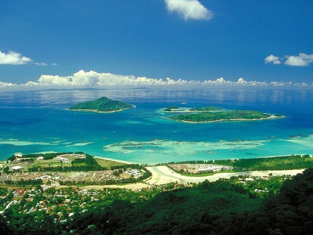 Ariel View Seychelles Wallpapers