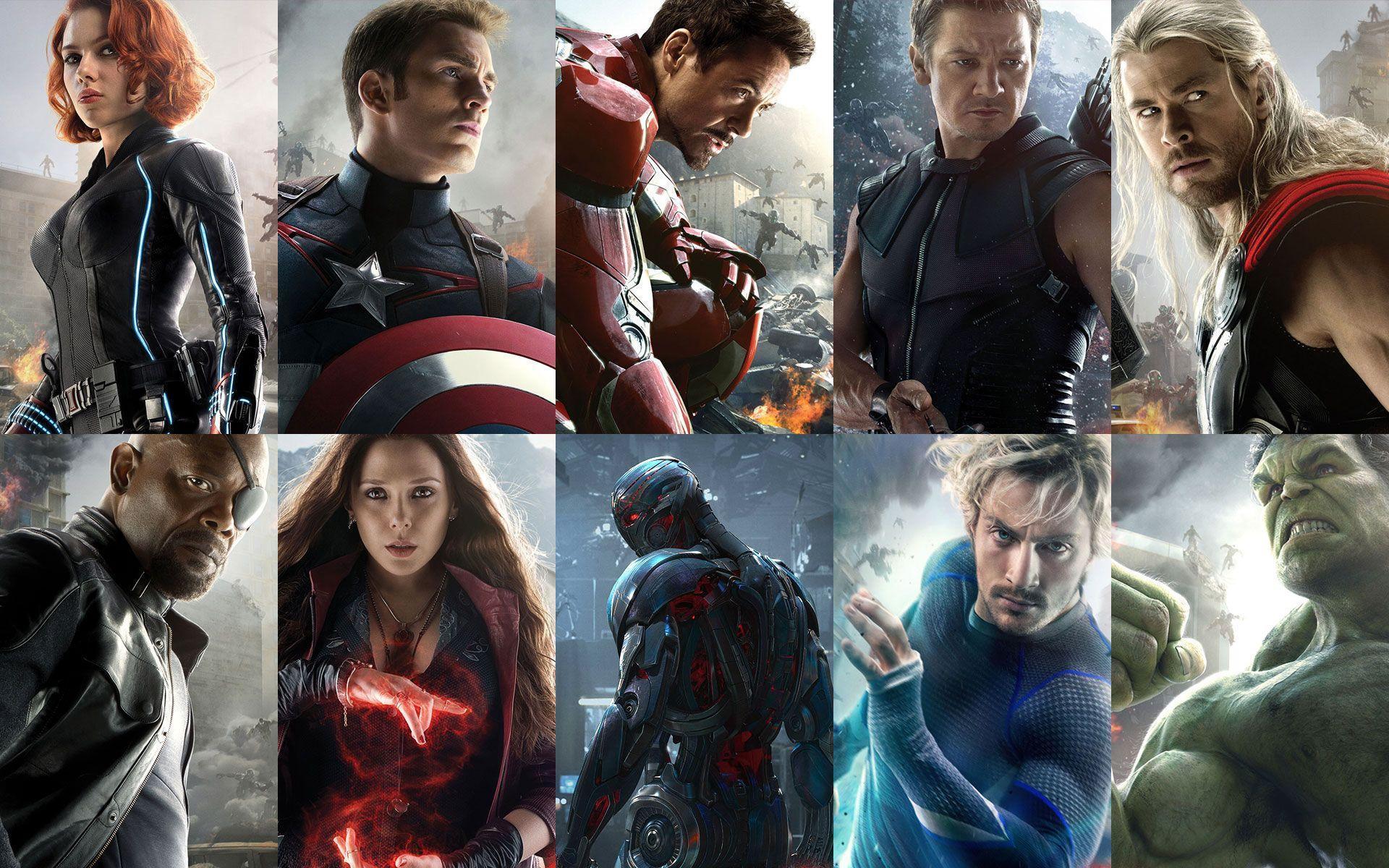 Avengers 2: Age of Ultron 2015 Desktop & iPhone Wallpapers HD