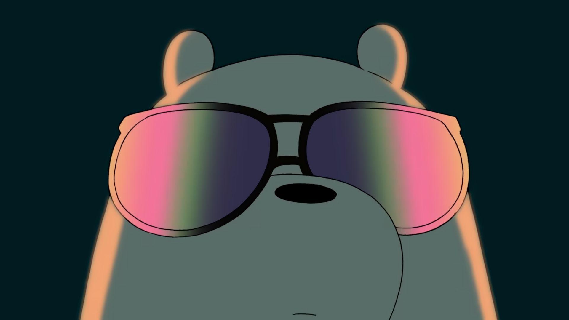 We Bare Bears. Icy Nights. Starring Ice Bear.