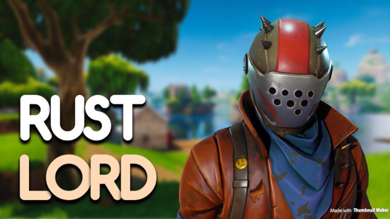 New Rust Lord Skin Gameplay Fortnite Battle Royale