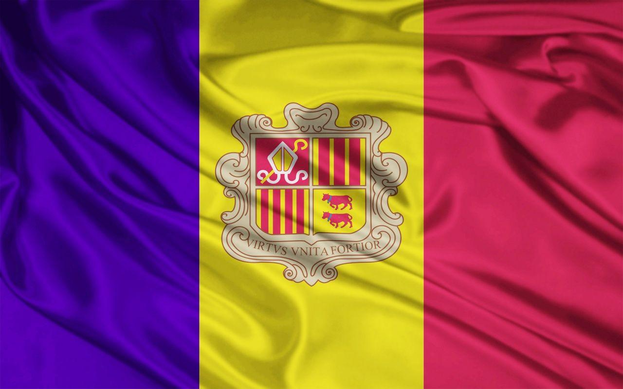 3 HD Andorra Flag Wallpapers