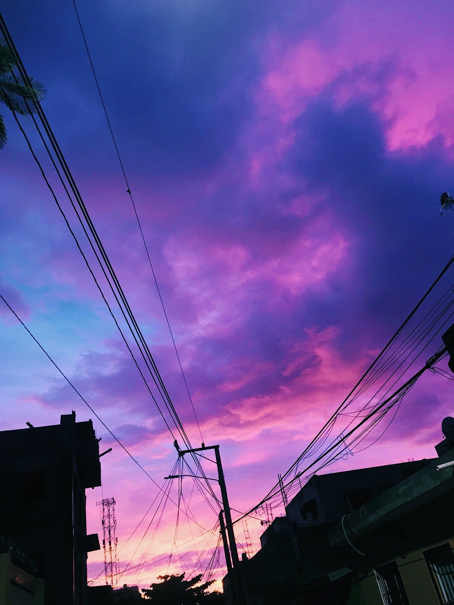 Purple/pink Sunset Santo Domingo, Dominican Republic. ????: Némesis