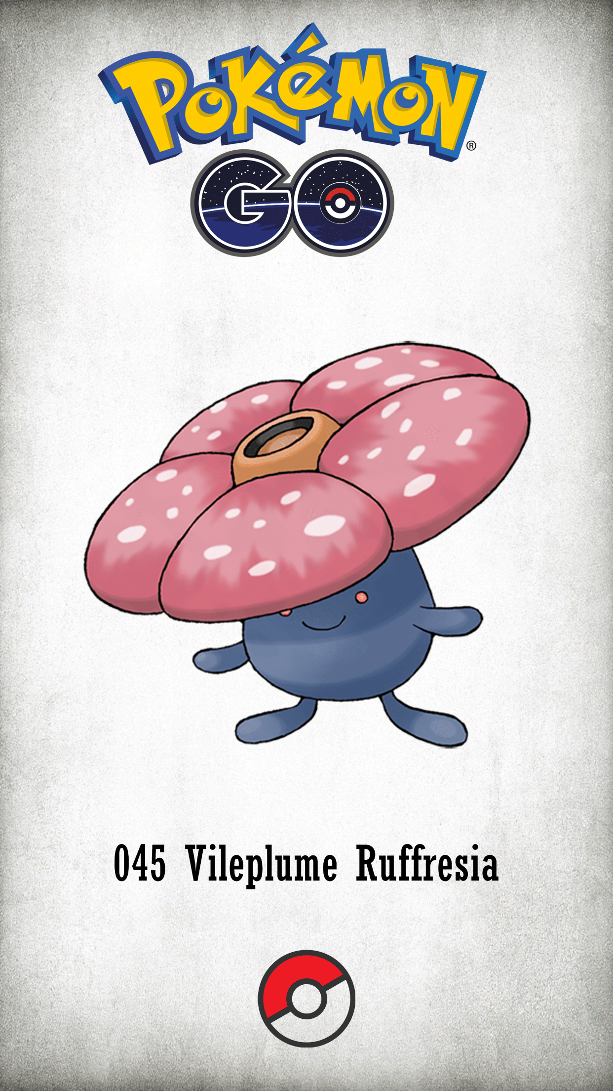 045 Character Vileplume Ruffresia