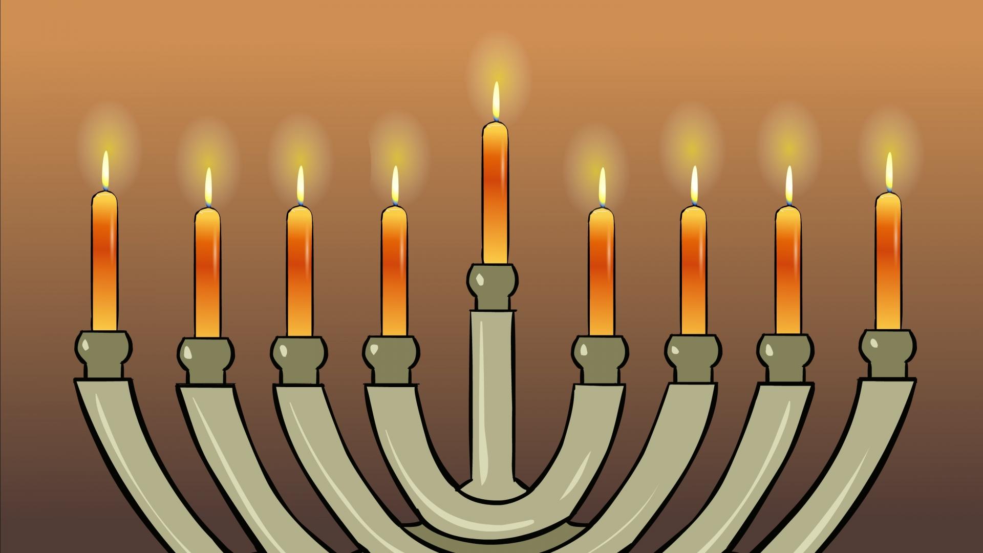 Full HD Wallpapers hanukkah menorah candle, Desktop Backgrounds HD 1080p