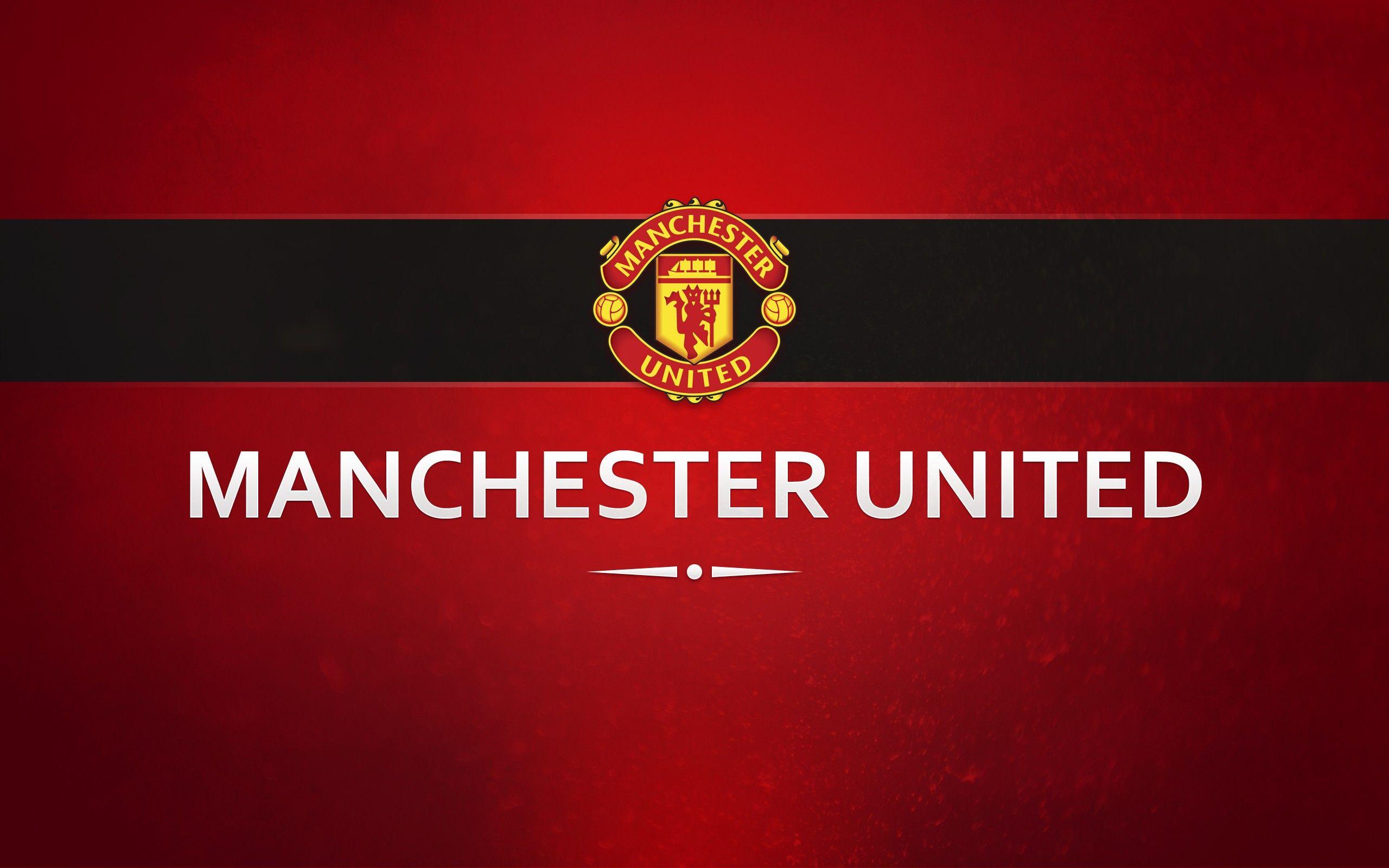 Manchester United, Soccer Clubs, Premier League, Typography