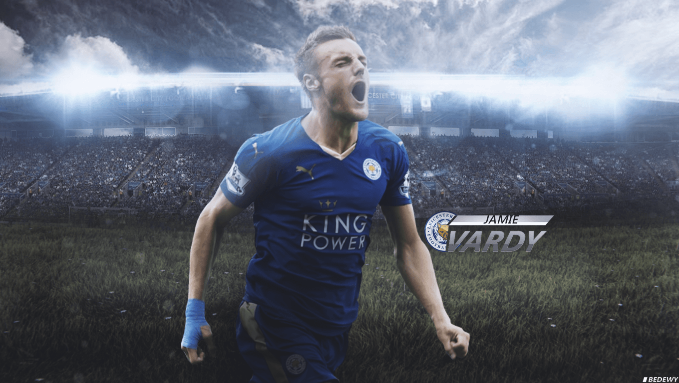 Jamie Vardy wallpapers 2015/2016 by OmarBedewyGFX