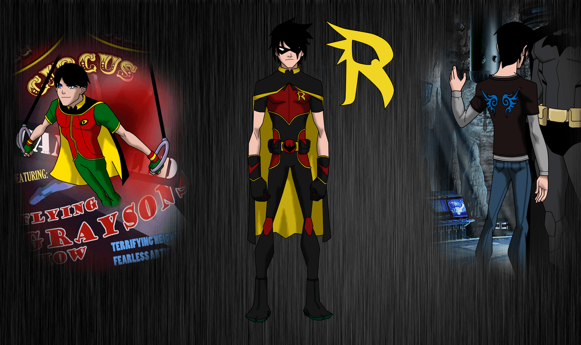 Dick Grayson Redesign by BobbenKatzen