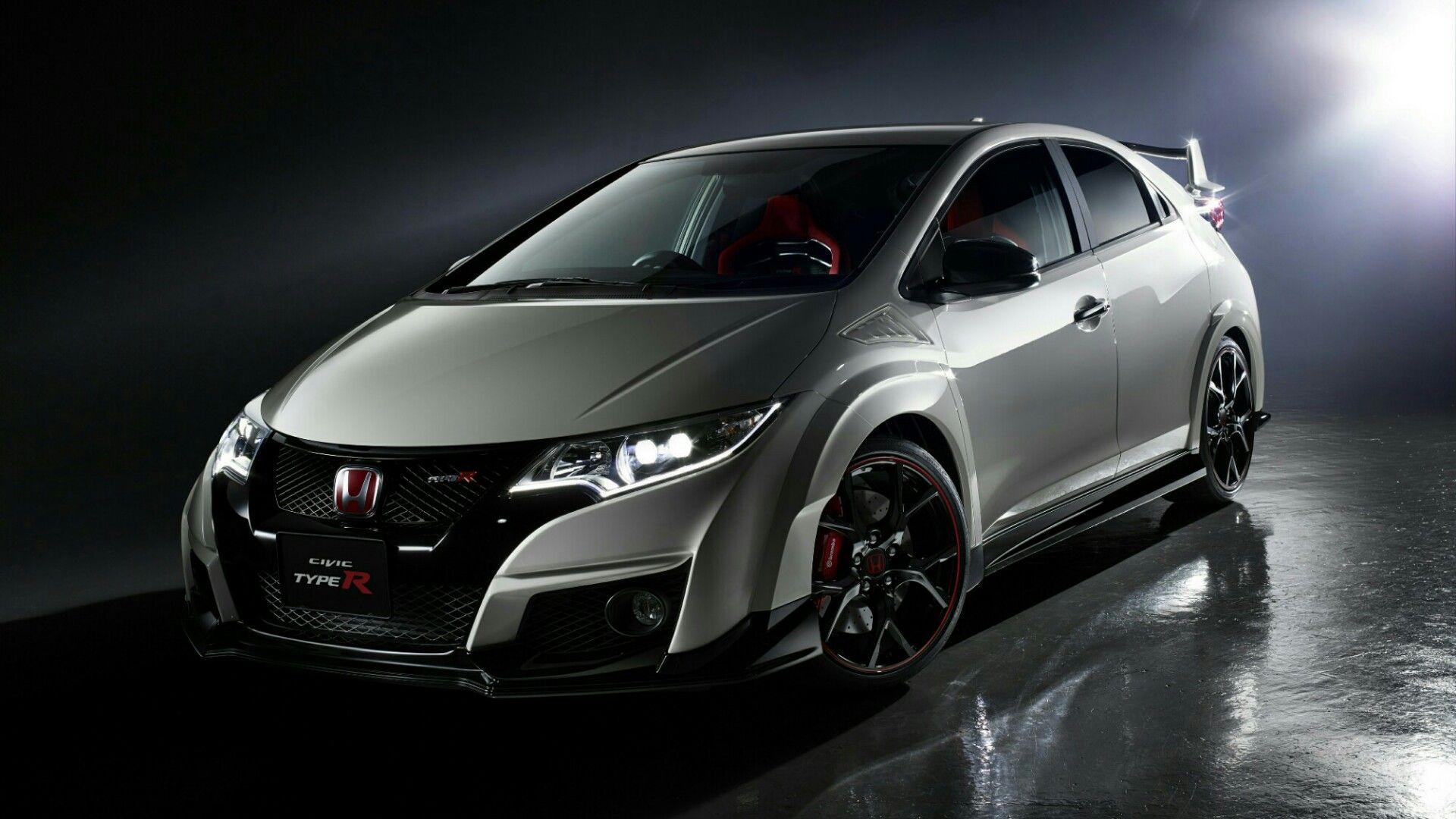 White Honda Civic Type R Wallpapers