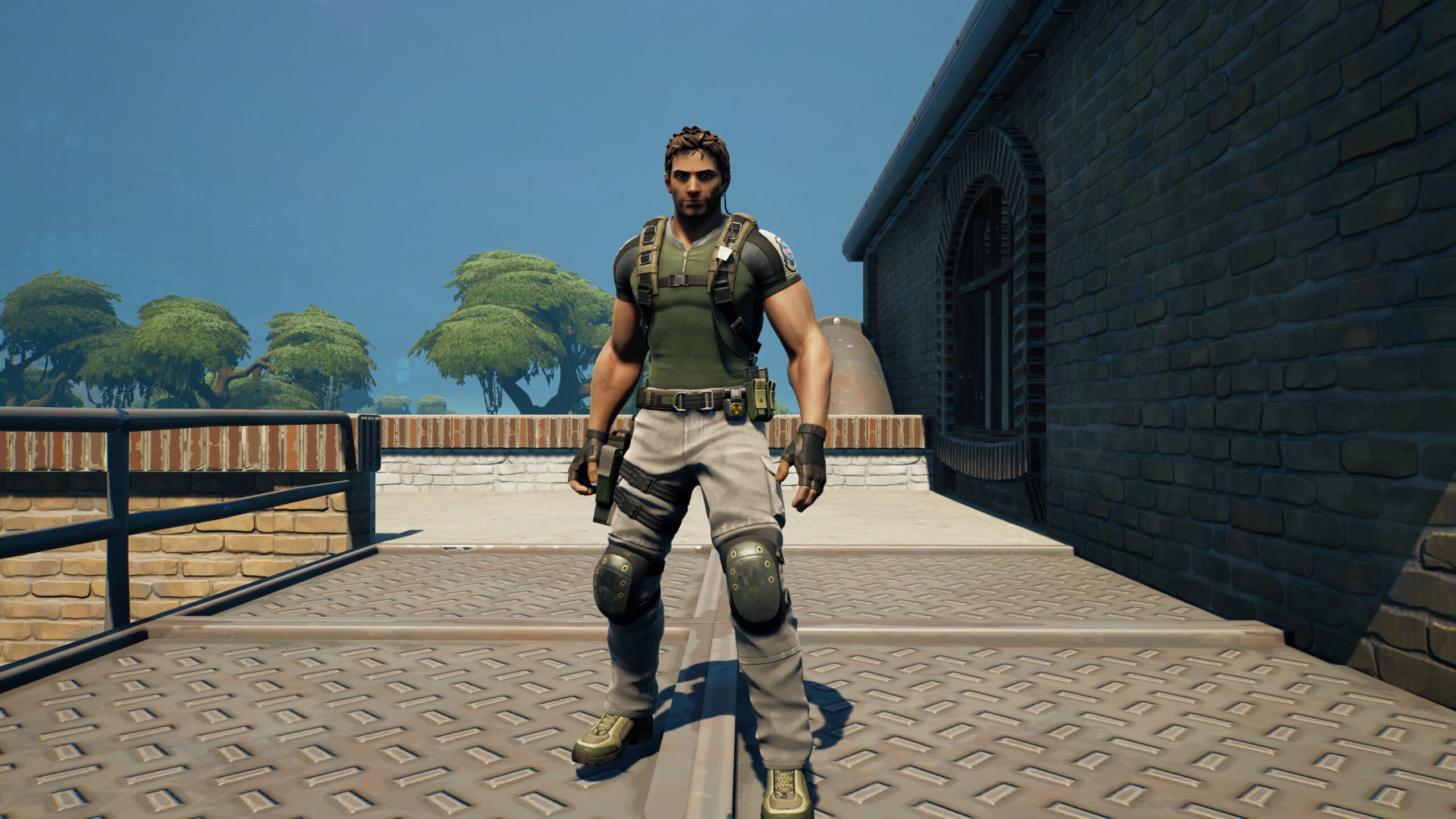 Chris Redfield Fortnite wallpapers