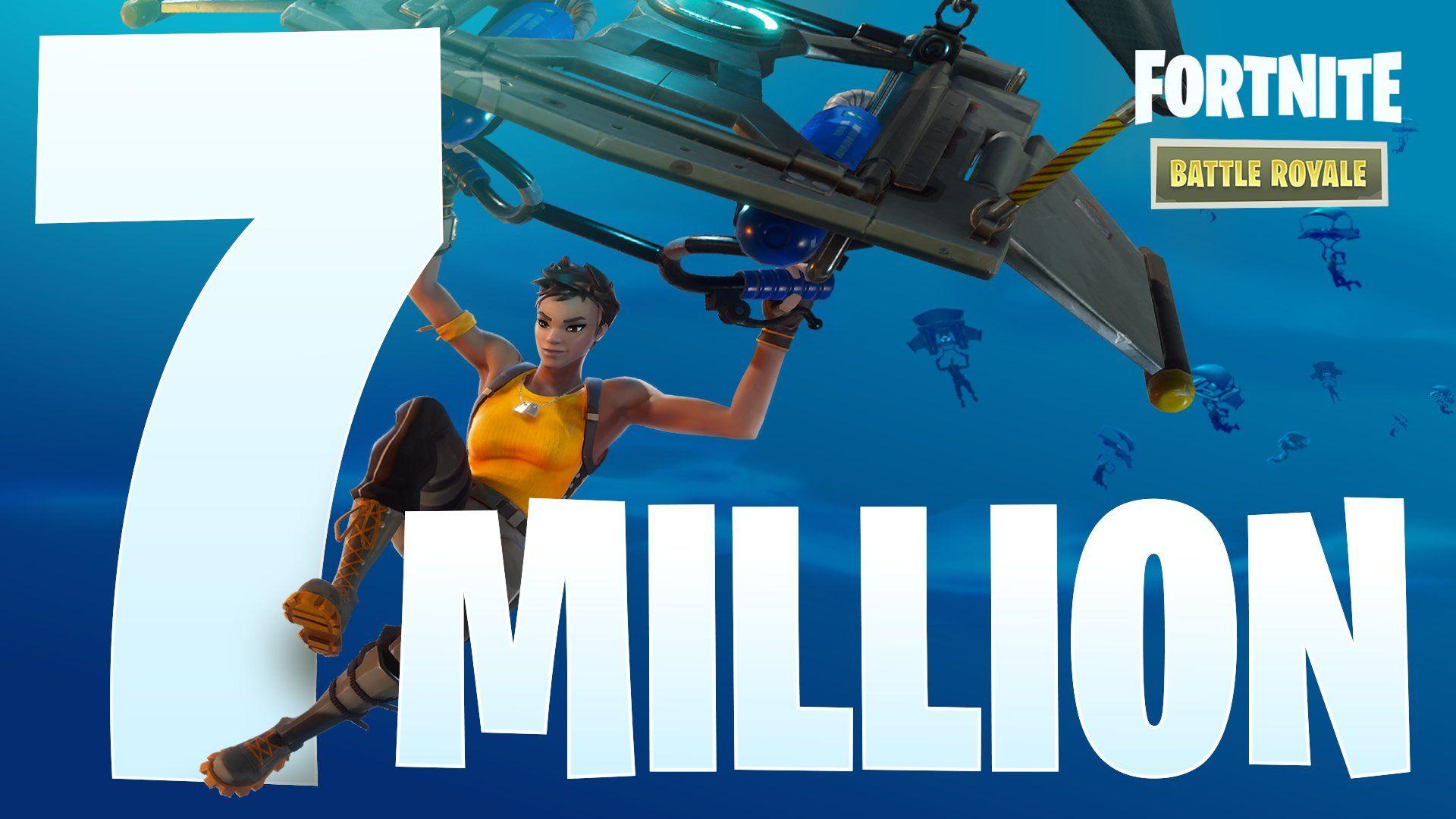 Fortnite: Battle Royale Reaches Over 7 Million Players; Duos and