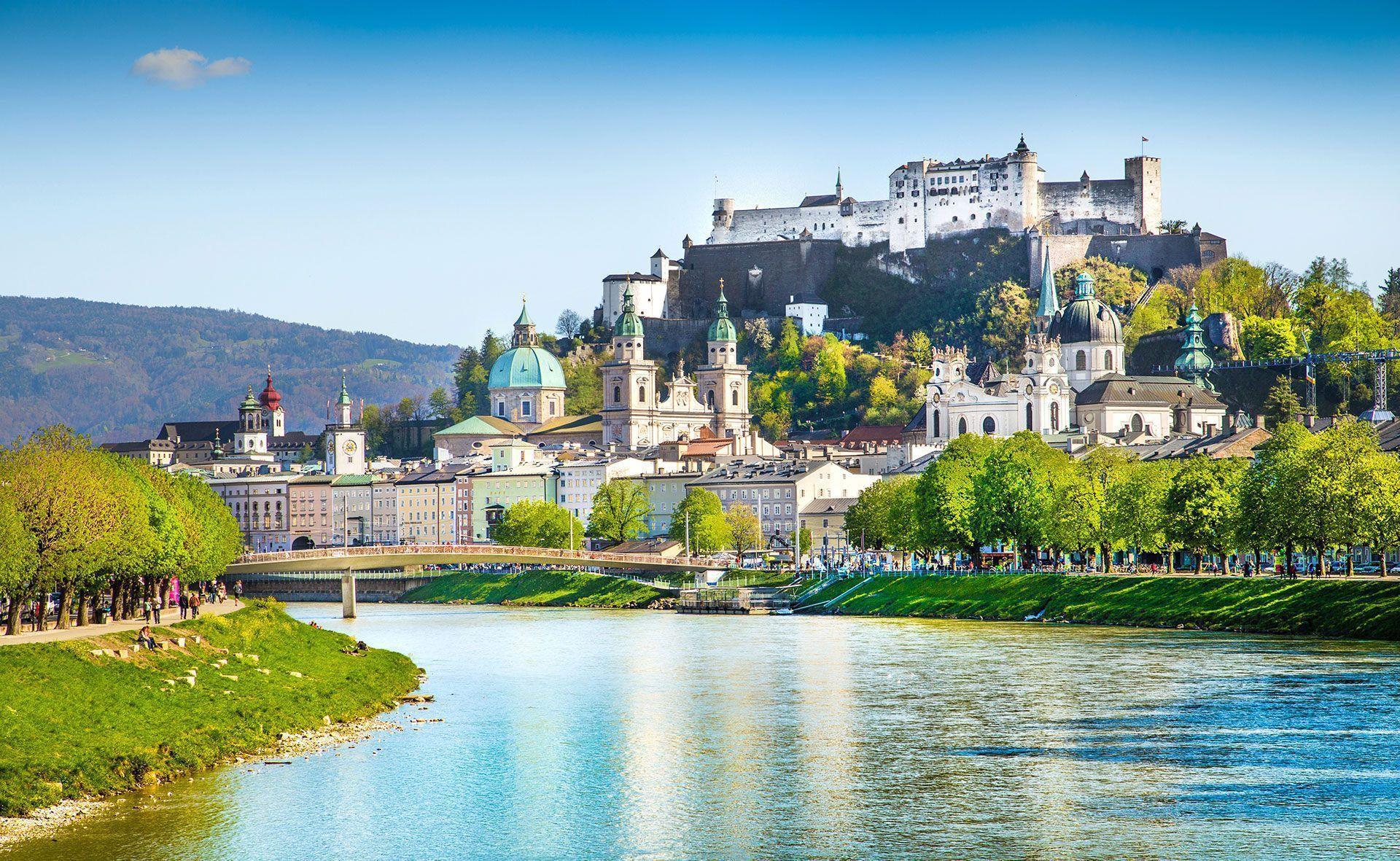 Hohensalzburg Castle Austria Wallpapers Download Desktop