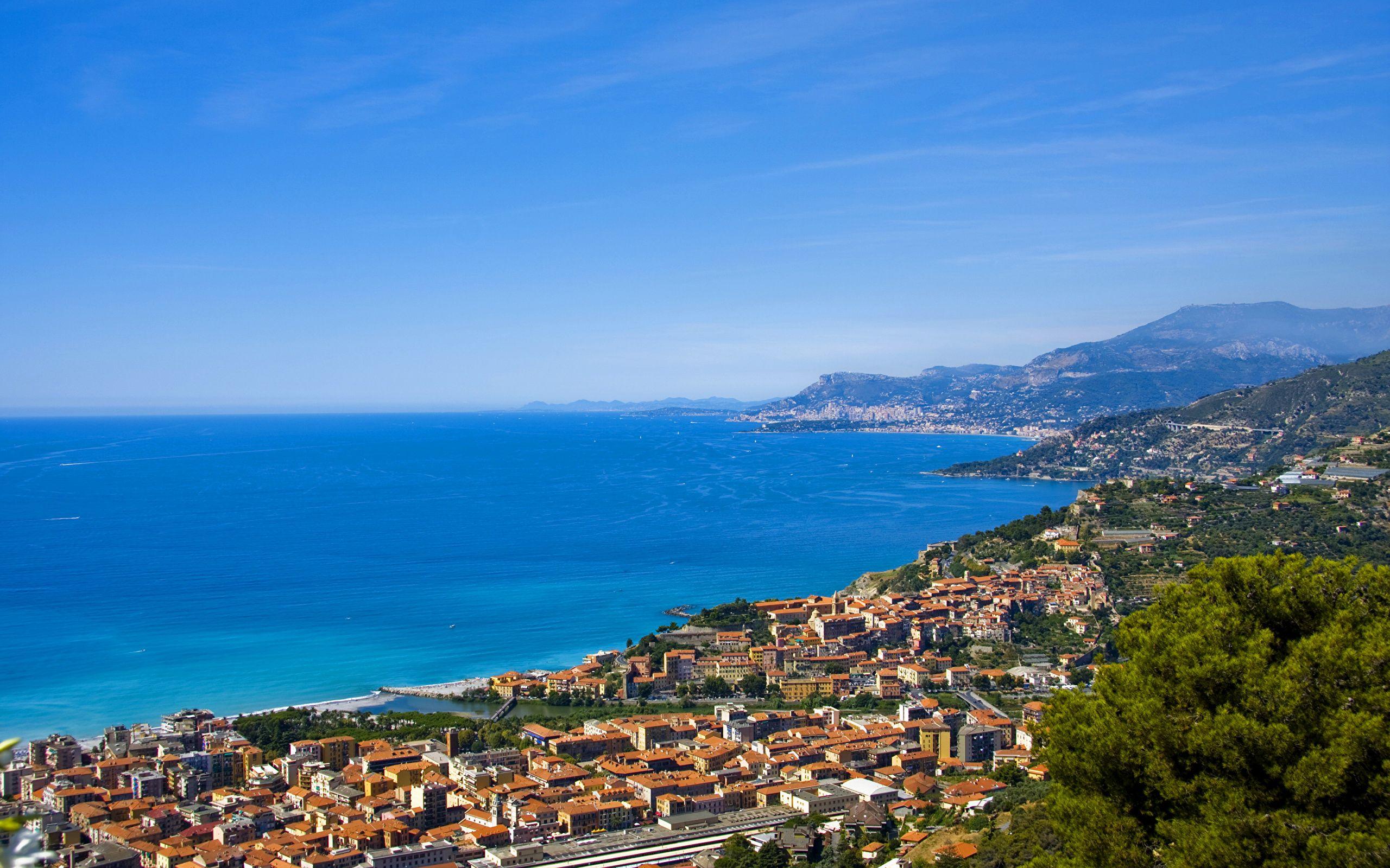 Picture France Cannes Sky Coast Cities Houses