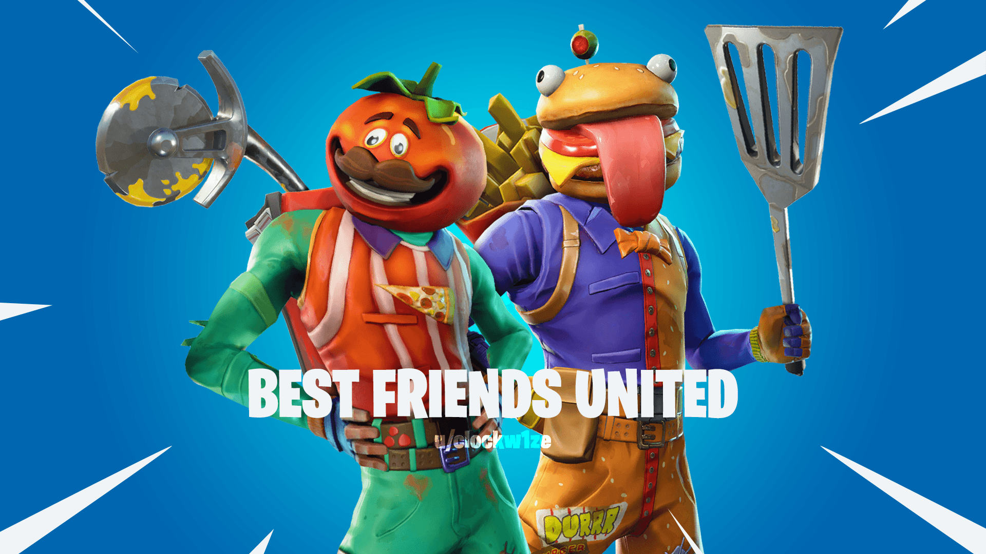 Best Friends United: Tomatohead and Beefboss. : FortNiteBR