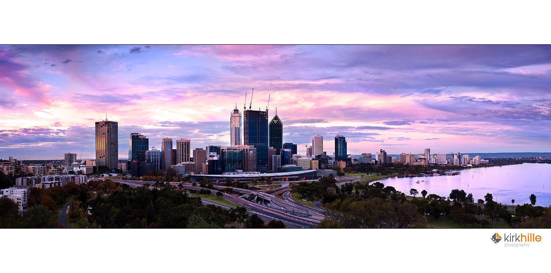 Perth Skyline by Furiousxr