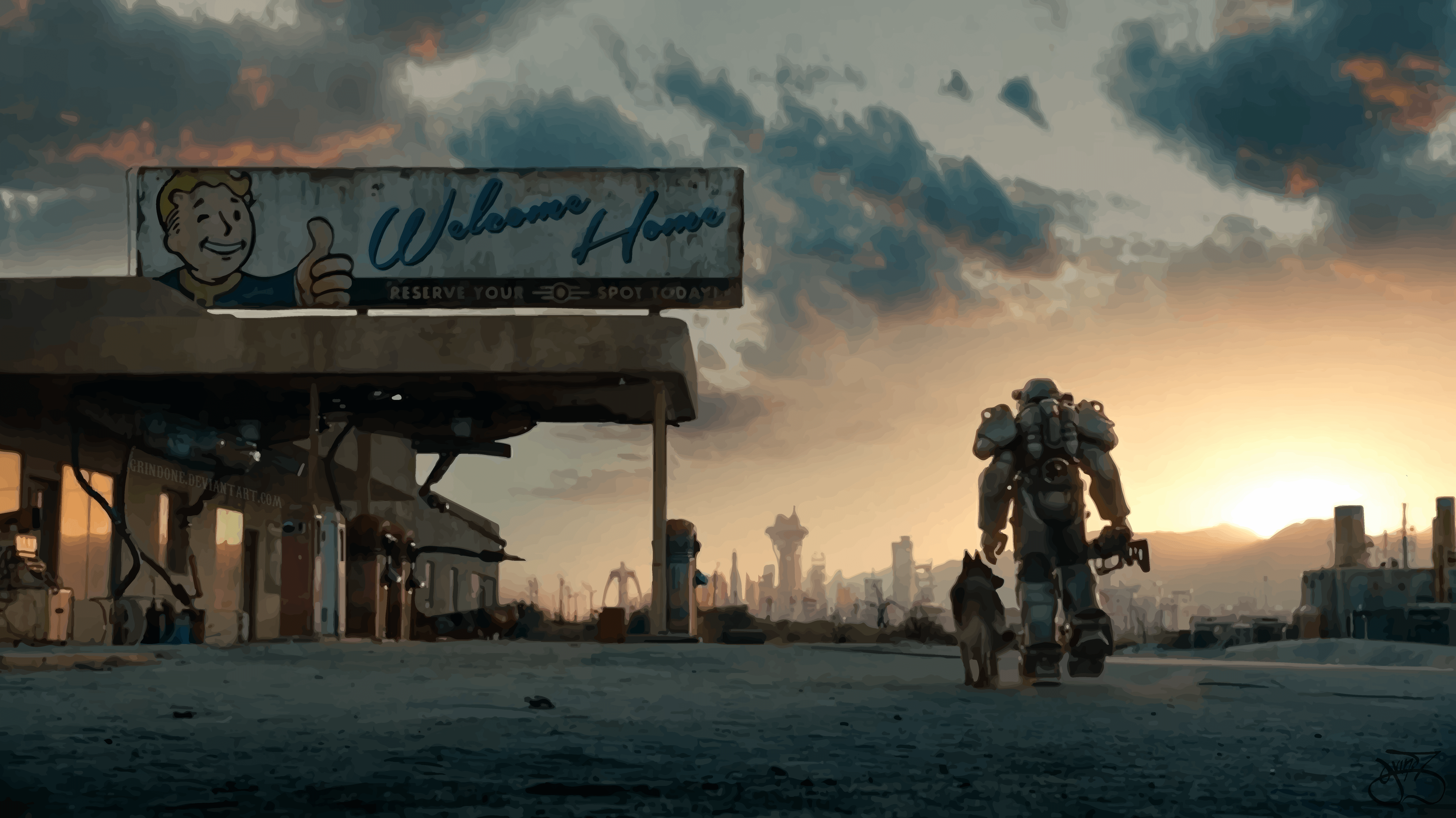 My Fallout wallpapers collection