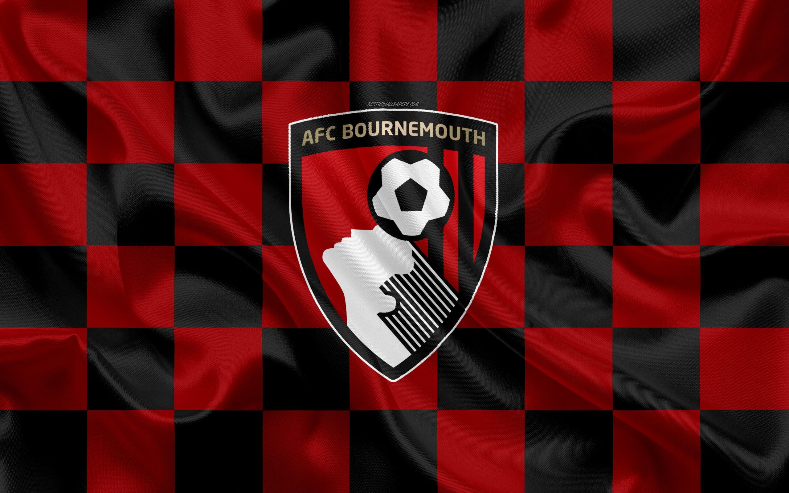 Download wallpapers AFC Bournemouth, AFCB, 4k, logo, creative art